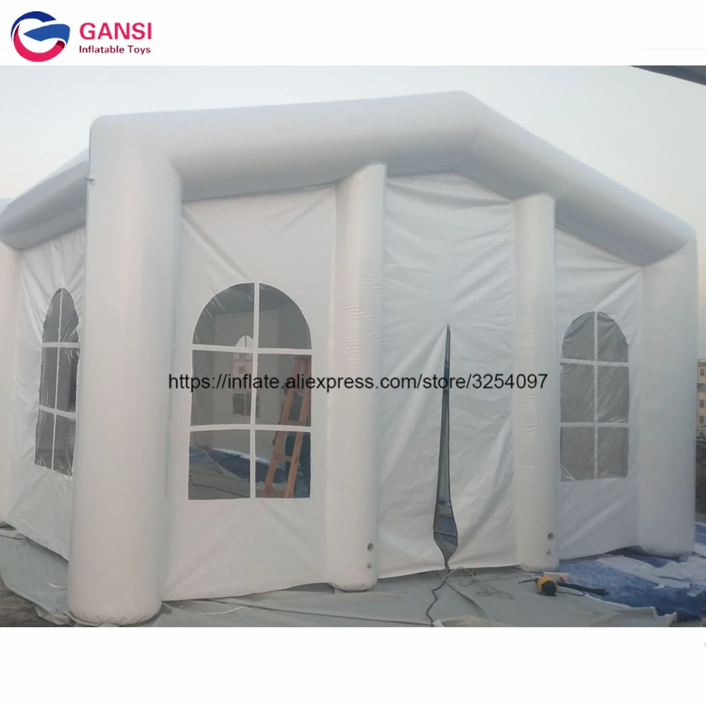  Free air pump inflatable party event marquee tent durable PVC tarpaulin inflatable canopy tent for 