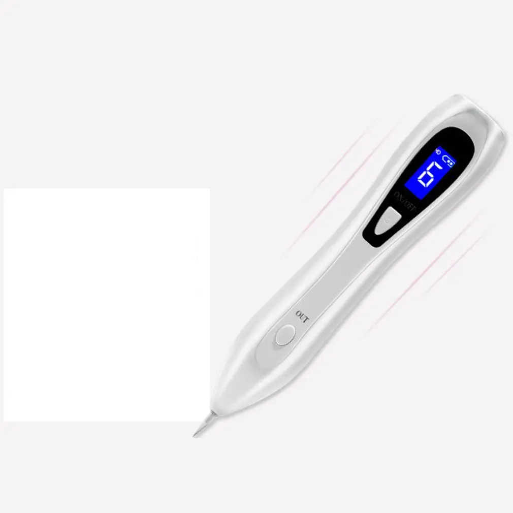 Портативный ЖК Экран зарядки снять моль ручка Красота сканирования пятно метр мелкой белое пятно Ручка микро-развертки ручка