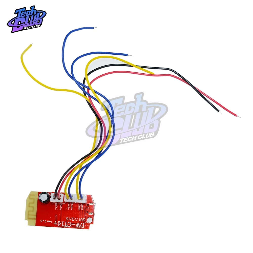 5W+5W Bluetooth Module Power Amplifier Board CT14 Micro 4.2 Stereo 5VF Mini with Charging Port for Refitting Idle Sound Box
