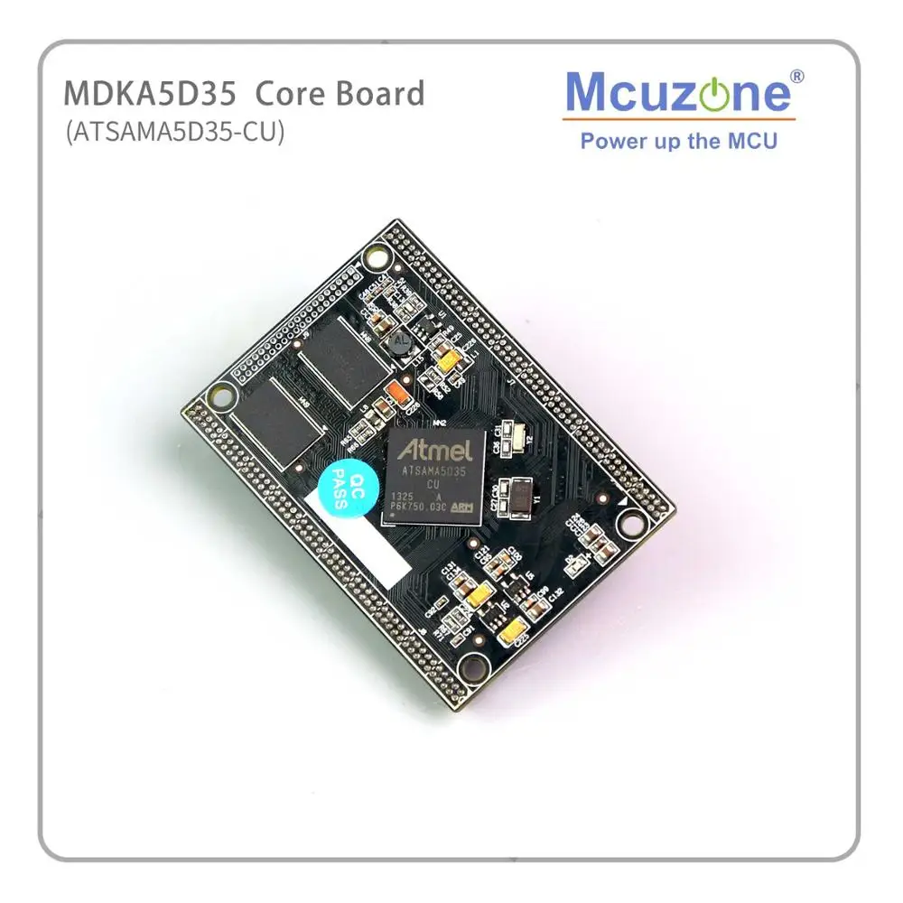 Gigabit Ethernet, ATSAMA5D35, A5D35, основная плата MDKA5D35, Cortex-A5 ЦП 536 МГц, DDR2 256 Мб, NAND 256 м, 4USART+ 2UART