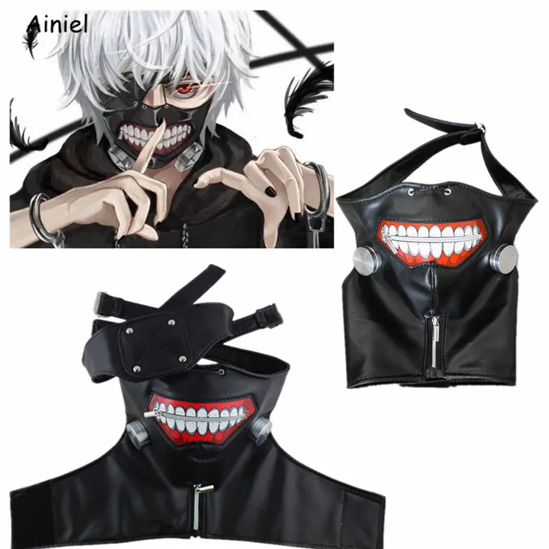 Одежда с надписью Tokyo Ghoul маска для косплея Maskkaneziki забавная резиновая полное лицо