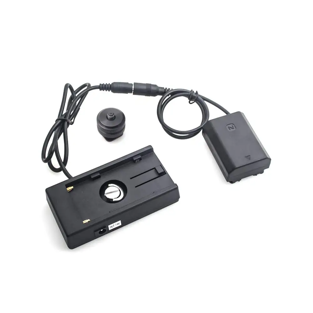 Аккумулятор пустышка + адаптер F970 для аккумулятора Sony A7III A7SIII A7RIII A9 крепления на