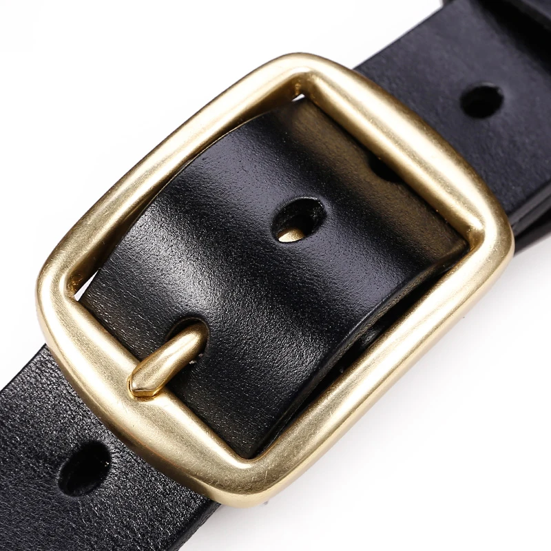 Rreal Genuine Leather Belt Men Luxury Designer Belts Men Cow leather Waist Belt
