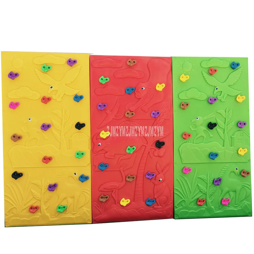 238*118cm Children Climbing Rock Wall Engineer Plastic Indoor/Outdoor Kindergarten Playground Large Rock Climbing Training Wall