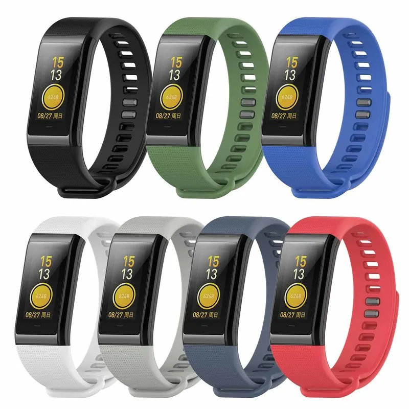Ремешок для часов унисекс Amazfit Huami COR Meter A1702 силиконовый текстурированный дышащий