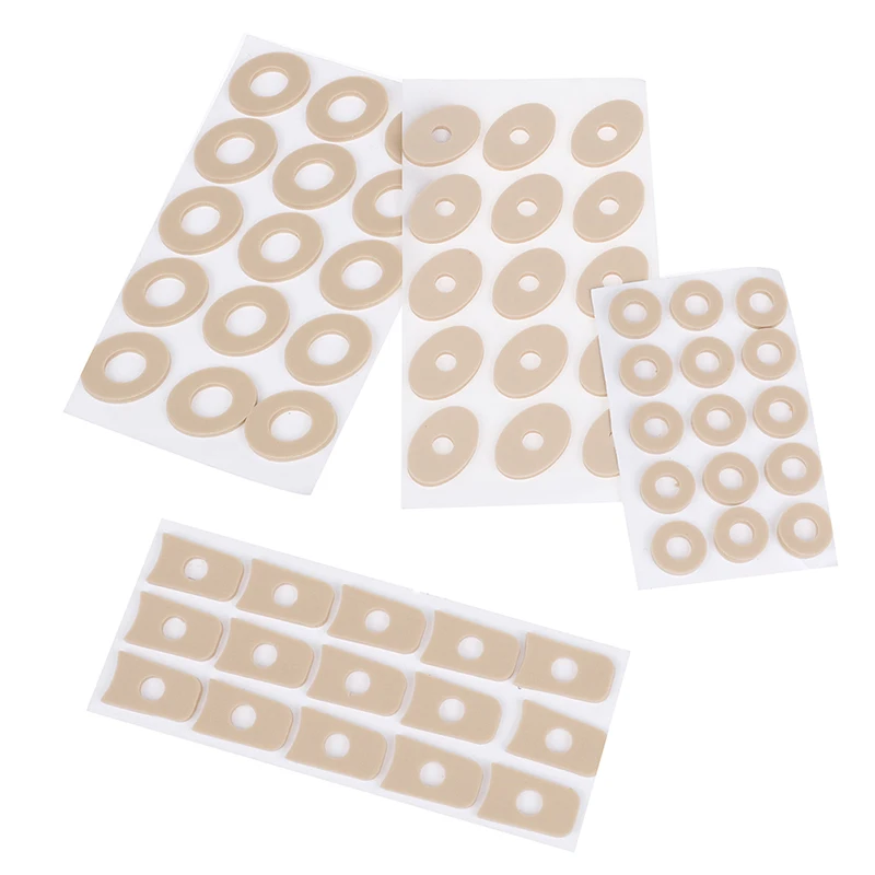 Shoes Heel Pad Callus Cushions Foam Round Toe Foot Corn Bunion Protectors Pads 15PCS/Sheet