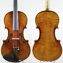 Мастер скрипки! Европейское дерево! Копия Antonio Stradivari! Сильный и глубокий тон!! мост Обер! Доминант 135B струны
