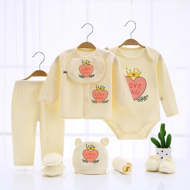 baby knitted clothing set Newborn Clothes Suits Cotton for Baby Girls Boys clothing Sets Autumn Spring Summer Toddler Set newborn baby clothing set