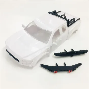 

ABS Hard Car Body Shell with Bumper & Spare Tire Rack for TRAXXAS TRX4 Ford Raptor RC Crawler Car Shell 324mm wheelbase