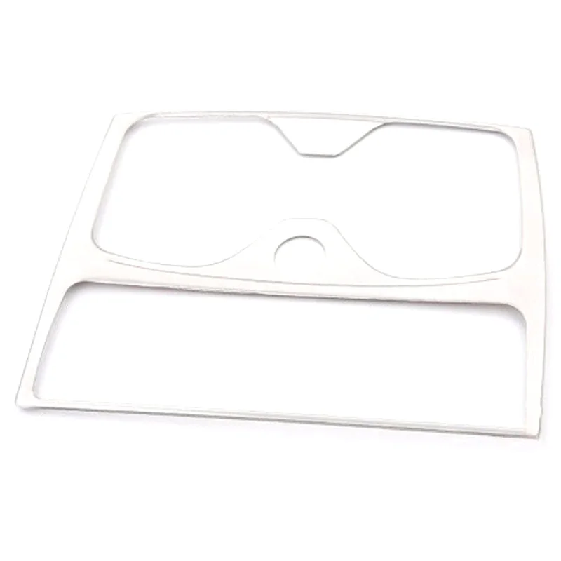 Car Styling Interior Water Cup Holder Panel Decorative Cover Trim For