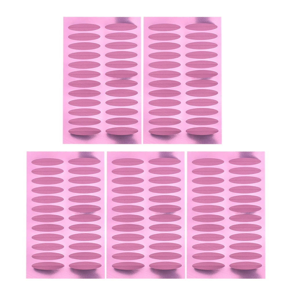 120 Pair Waterproof Lace Double Eyelid Strips Uneven Eye Lifting Tapes Stickers
