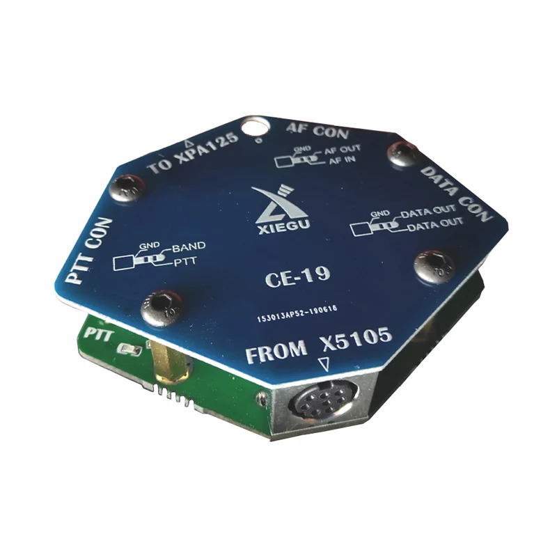 Xiegu CE-19 CE19 данных интерфейс карты расширения для XIEGU X5105 ACC PTT XPA125