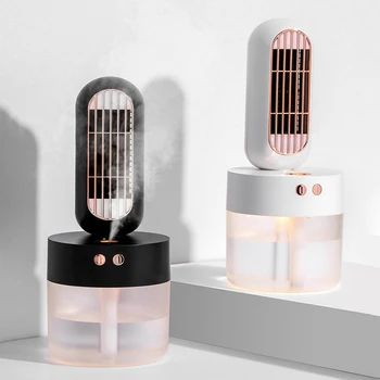

Spray Fan Mini USB Desktop Automatic Shaking Head Charging Humidifier