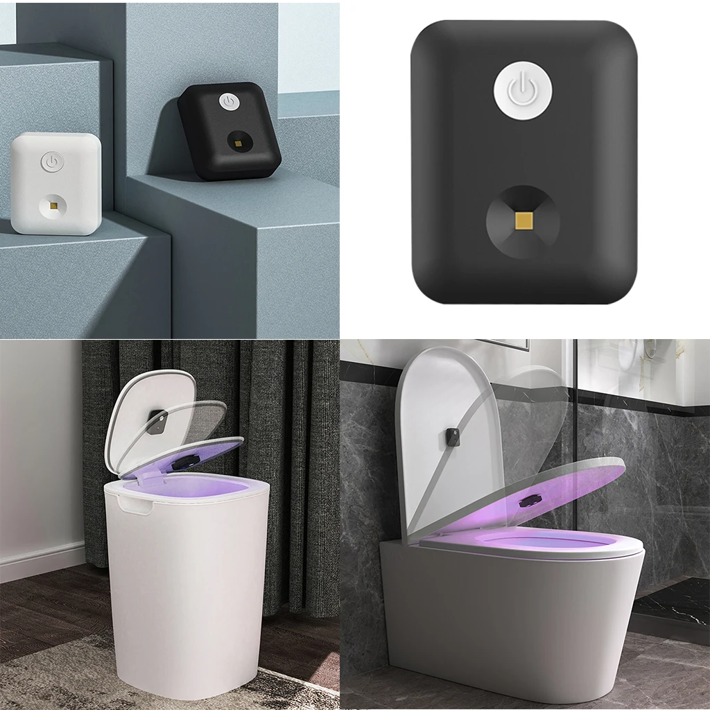 Ultraviolet Rechargeable Disinfection Lamp Light for Toilet Bathroom Hotel