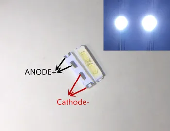 

2000pcs SPECIAL-2 For LG LED LCD Backlight TV Application LED 1W 6V 7020 Cool white LCD TV Backlight TV Application BD72K LED