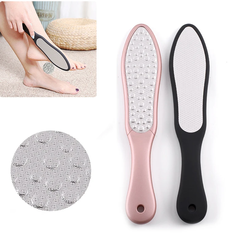 

1pc Professional Double Side Foot File Rasp Stainless Steel Foot Rasp Hard Dead Skin Callus Remover Pedicure File Tool Skin Care