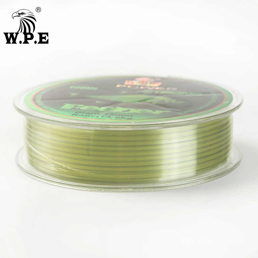 W.P.E FeeDer Nylon Fishing Line 100m 0.20mm-0.60mm Super Strong Monofilament 6.02-37kg Carp Fish Main Line Fishing Accessories - Image 3