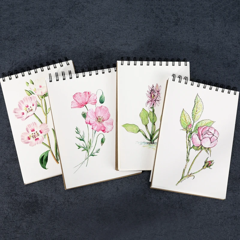 VEESUNSketchbook A4 A5 for Drawing Painting Graffiti Hardcover Sketch Book Thick Paper School Stationery Office Supplies | Канцтовары