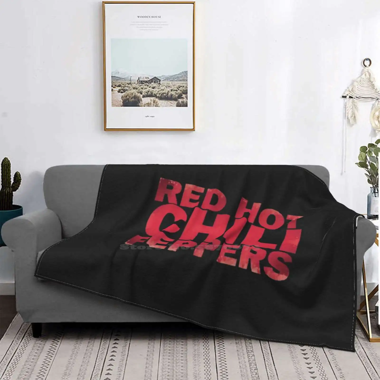 The Fashion Soft Warm Throw Coperta Redhotchilipeppers Anthony Kiedis John Frusciante Flea Chad Smith Punk Band Music Rap Dave