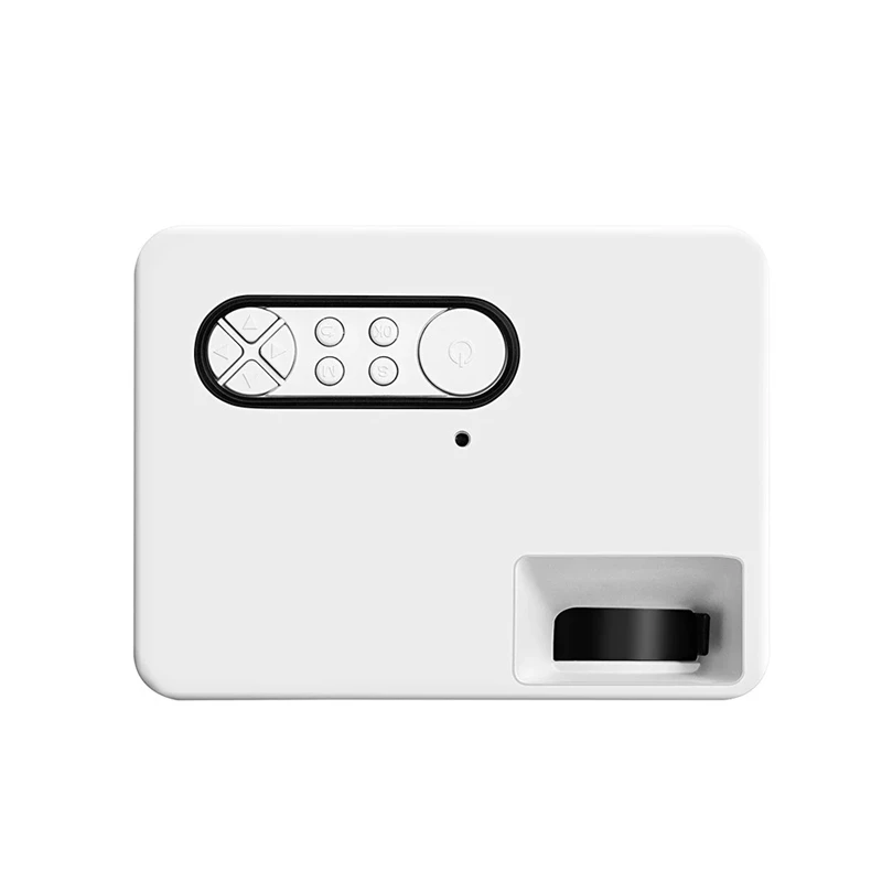 1080P мини-проектор HD портативный светодиодный светильник USB AV порт для офиса домашнего кинотеатра на открытом воздухе