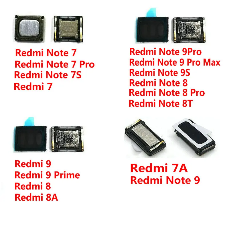 Встроенные наушники-вкладыши для XiaoMi Redmi Note 9 9S 8T 8 7 Pro Max 7S 8A 7A Prime | Мобильные