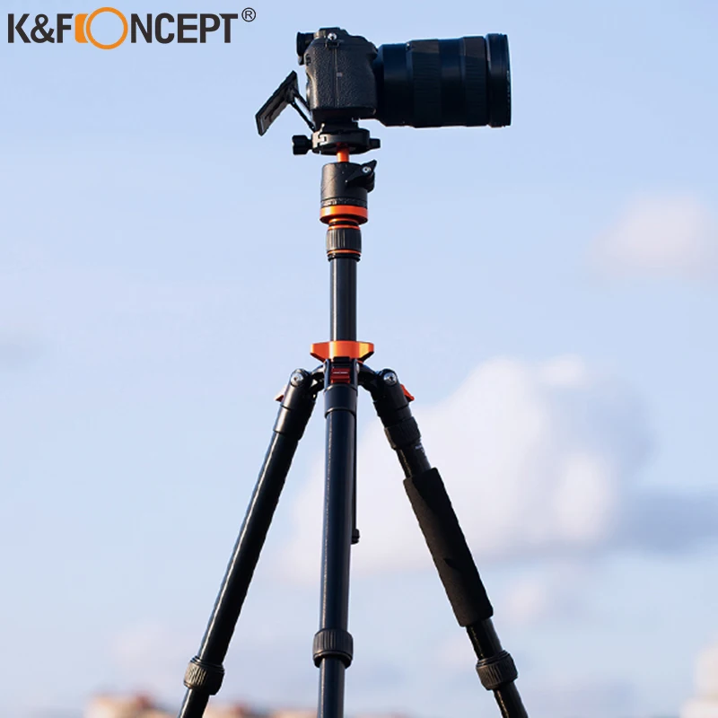 K &amp F Concept 67 дюймов легкий алюминиевый штатив для путешествий с моноподом 360 °