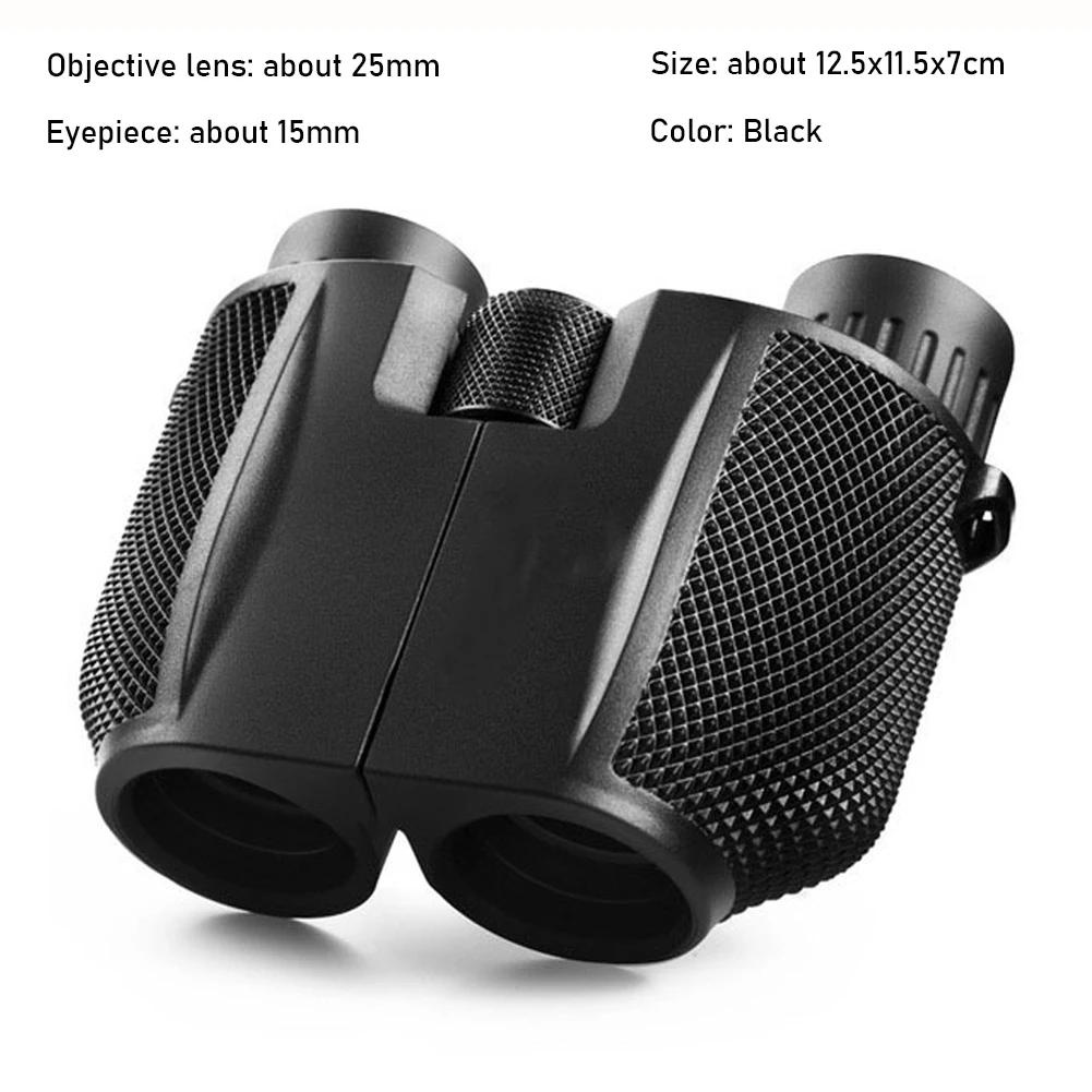 HD 60X60 Telescope Binoculars High Clarity Large Eyepiece High Power For Outdoor Hunting Optical Day Night Zoom Hand Adjusting - Цвет: 10x25