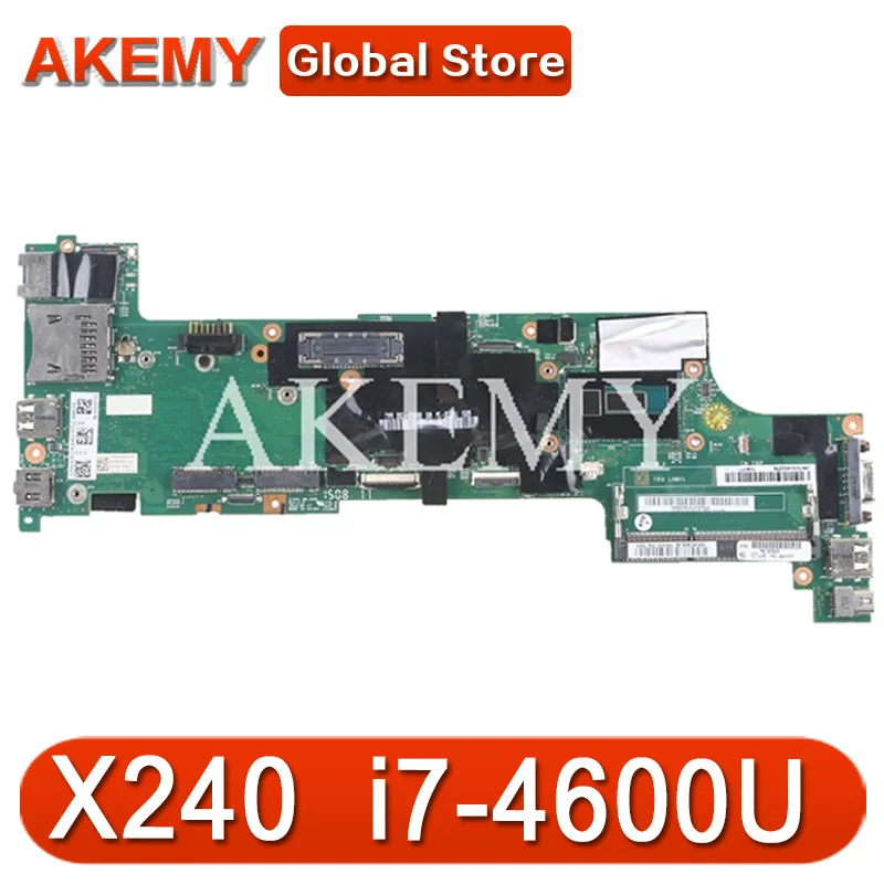 SAMXINNO For Lenovo ThinkPad X240 Laotop Mainboard VIUX1 NM-A091 Motherboard with i7-4600U CPU | Компьютеры и офис