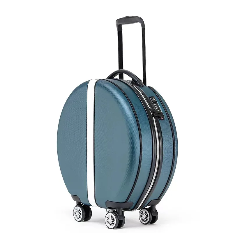 Vnelstyle, Женский Дорожный чемодан, 18 дюймов, Спиннер, для переноски, для мужчин, Круглый, для багажа, для каюты, для девушек, для путешествий, для багажа, сумка на колесиках