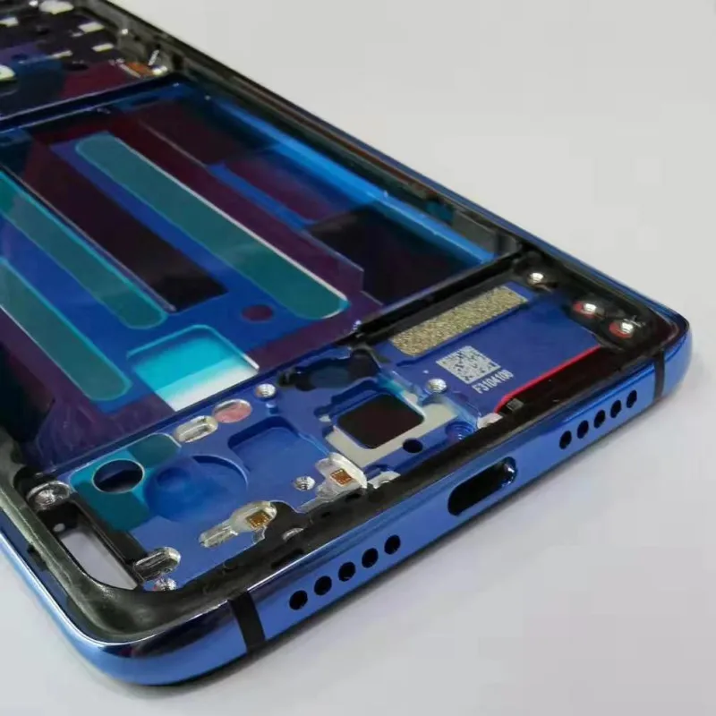 Для Oneplus 7 средняя рамка Поддержка LCD пластинчатый Корпус Передняя Лицевая панель рамка Ремонт для Oneplus 7