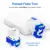 AMPCOM (UL Listed) CAT5e/ CAT6 Tool Less Keystone Jack, RJ45 Self-Locking Keystone Module Adapter No Punch-Down Tool Couplers