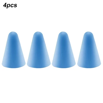 

4pcs Mute Durable Ultra Thin Nib Cover Silicone TouchScreen Solid Universal Non Slip Anti Scratch For Apple Pencil 1st 2nd