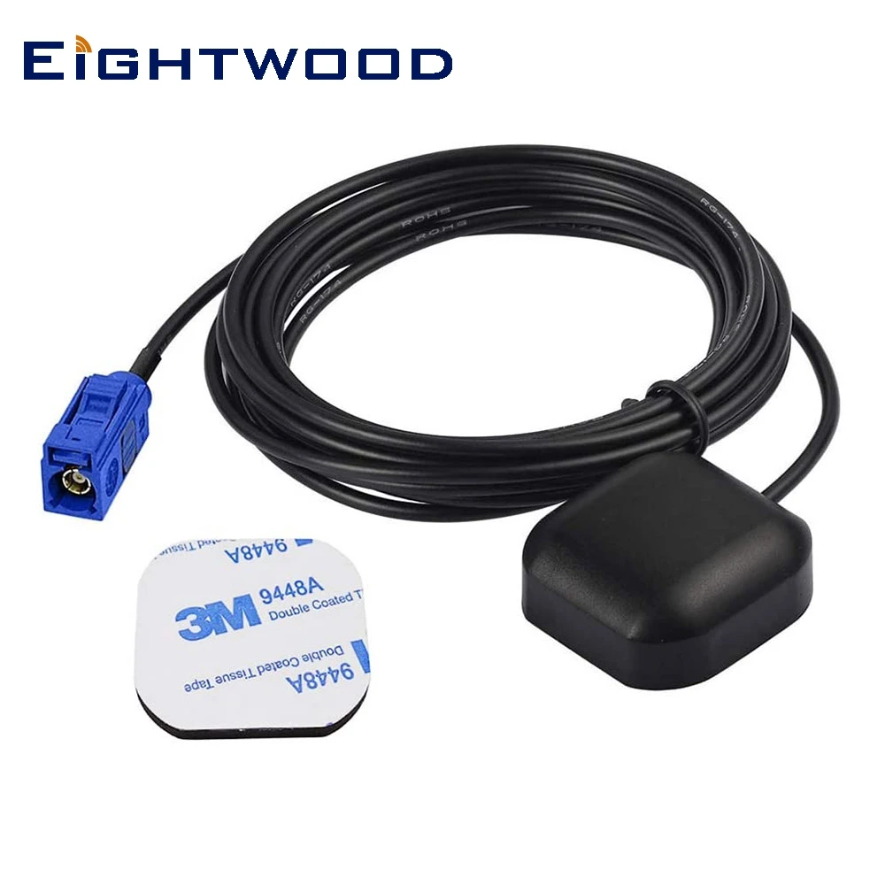 Eightwood GPS-навигация активная антенна Fakra C H AVIC Female для Chrysler Dodge Ram автомобиля
