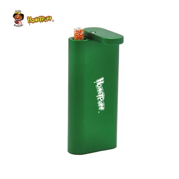 

Honeypuff Aluminum Alloy Tobacco Dugout Box Handmade Cigarette Case Portable Metal Cigarette Organizer Case