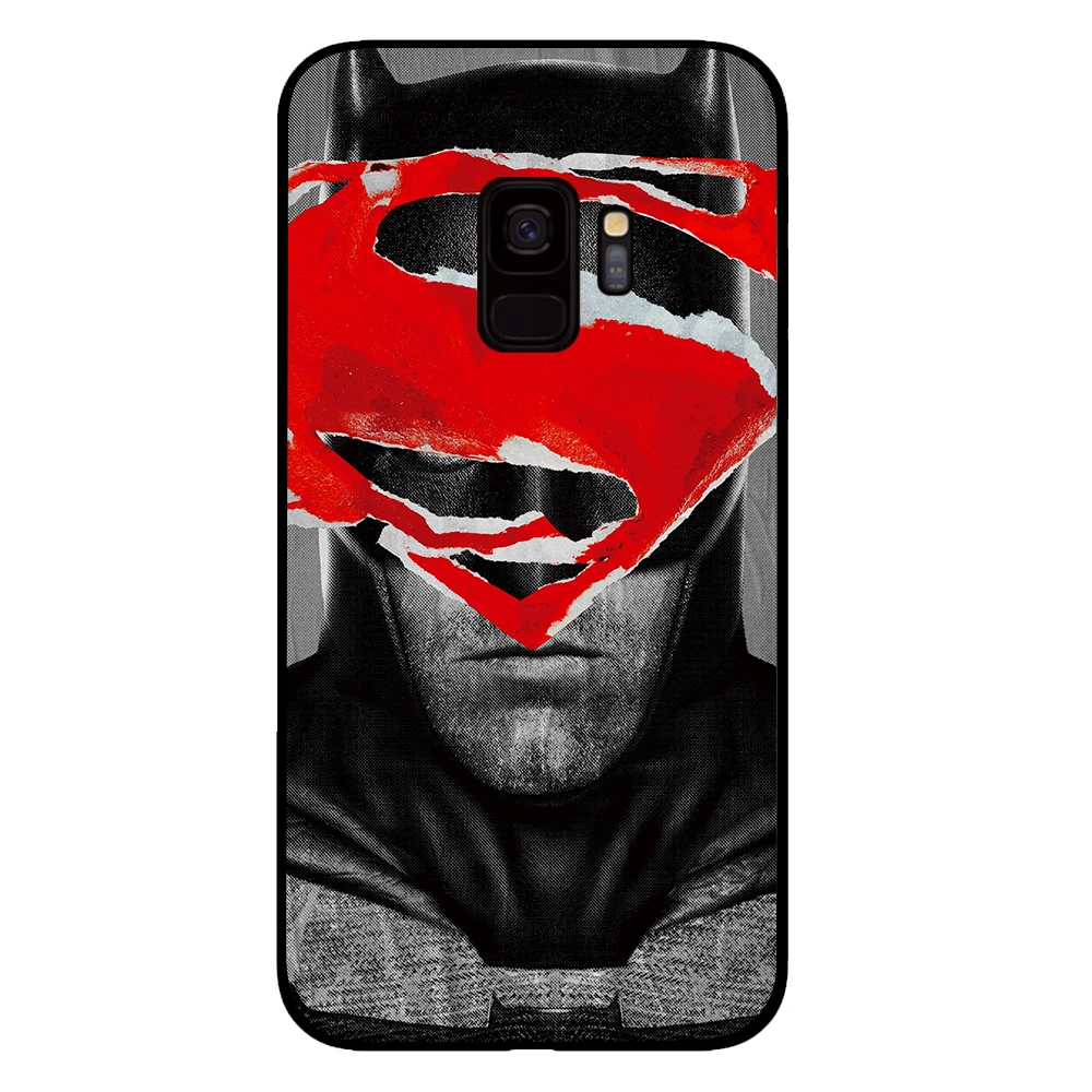 Бэтмен Супермен для Dc комиксов чехол для телефона samsung Galaxy S10 S10E S8 Plus S6 S7 Edge S9 S10e Plus Note 8 9 чехол - Цвет: 2