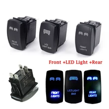 

ZR 900 1000 Ranger 12/24v Battery CarMotorcycles Bus Buses Ships durable and practical Led light Bar 1 Set Front Rear&LED Light