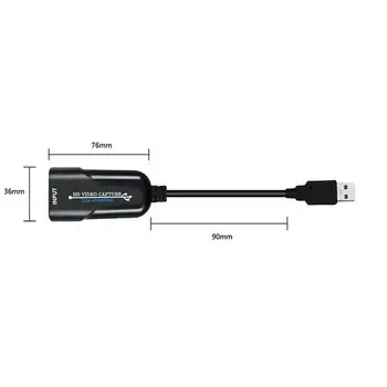 

HDMI Capture Card HDMI To USB 3.0 Full HD 1080P Live Video Capture Game Capture Recording Box Game Capture Card Grabber For PS4
