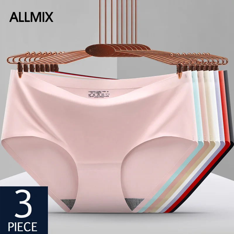 ALLMIX 3 шт./лот сексуальные женские спортивные трусики комплект нижнего белья