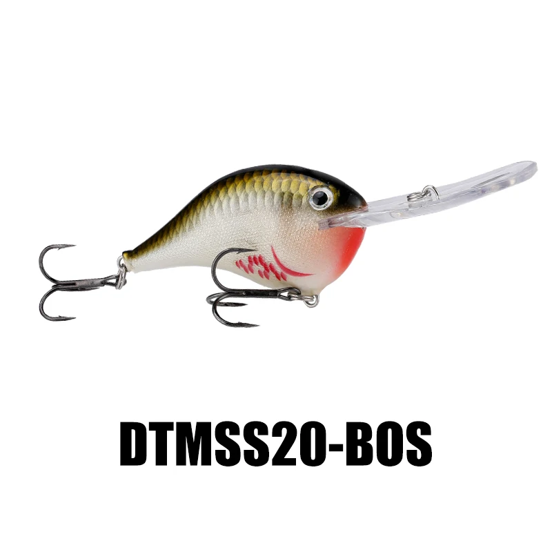 Rapala DTFSS03 07 20 жесткая Рыболовная Приманка 7 см 12 г/25 г высококачественная искусственная приманка VMC Крючки подходящие для литья троллинг - Цвет: DTMSS20-BOS