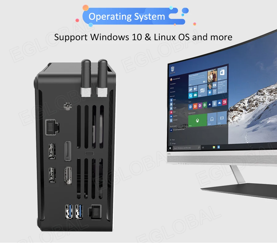 Gaming S210 Intel Core i9 / Core i7 Processor Mini Desktop - NO OS