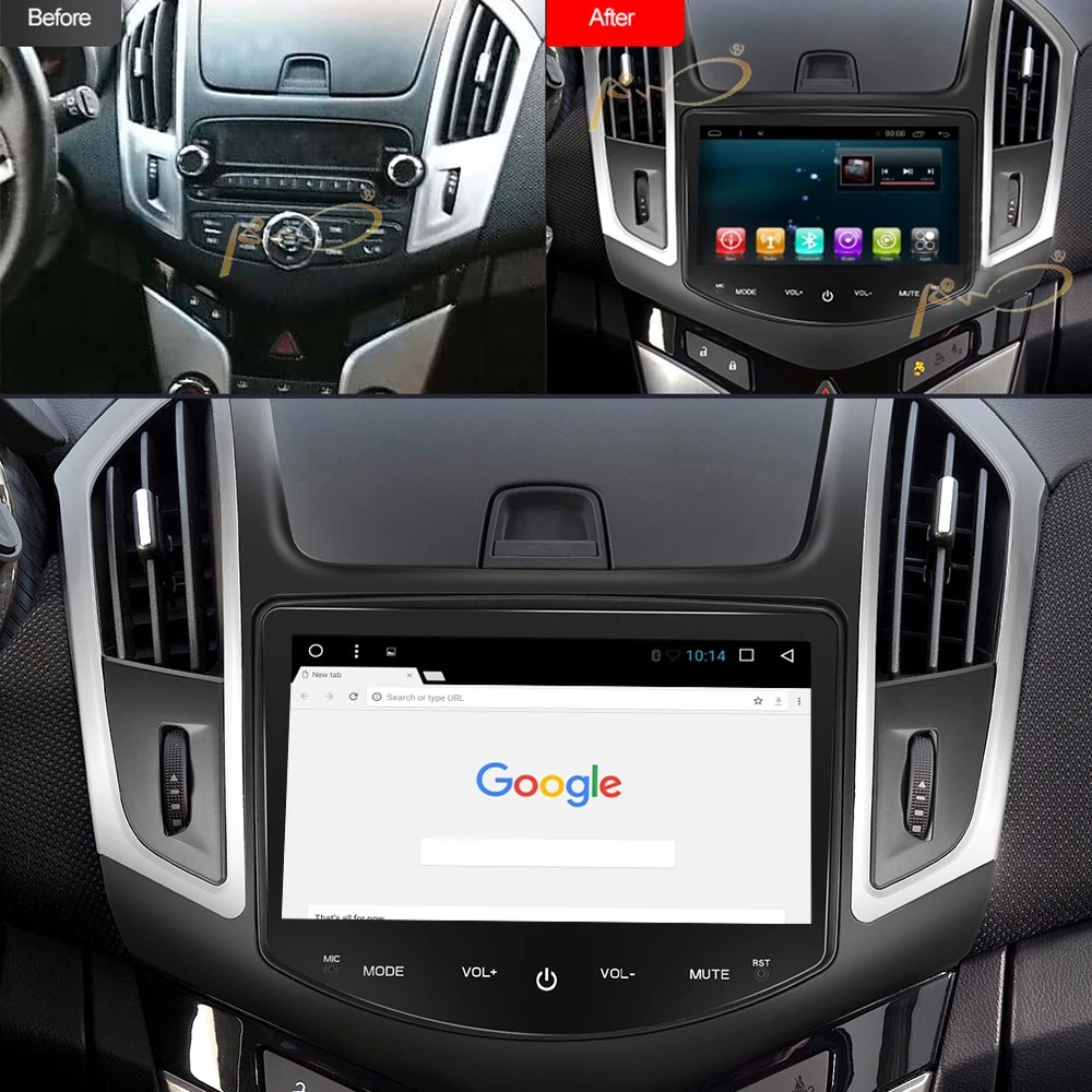 Android 8.1автомобильный радио gps плеер Navi для Chevrolet Cruze 2013 Мультимедиа стерео видео без DVD НАВИГАЦИЯ Wifi