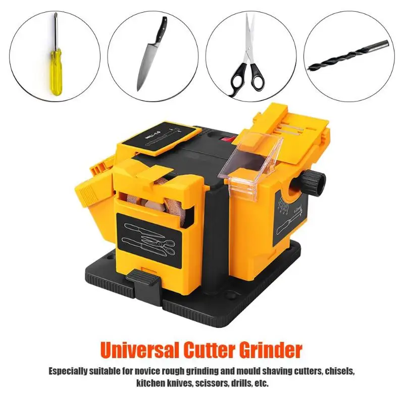 

Electric Multi Function Sharpener Drill Bit Scissors Cutter Grinding Tool
