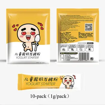 

Baby Low Acid Yogurt Starter,1g-1L,1g*10 pack ,Make Dessert At Home F3ME