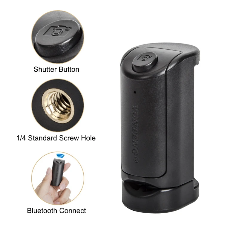 

Bluetooth Handheld Grip Selfie, Portable Wireless Anti-shake Shutter Stabilizer for IPhone Samsung Huawei