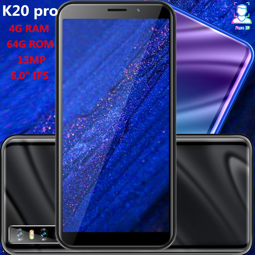 Смартфон K20 Pro 4 ядра + 64 ГБ 6 0 дюйма IPS 13 МП|Смартфоны| |