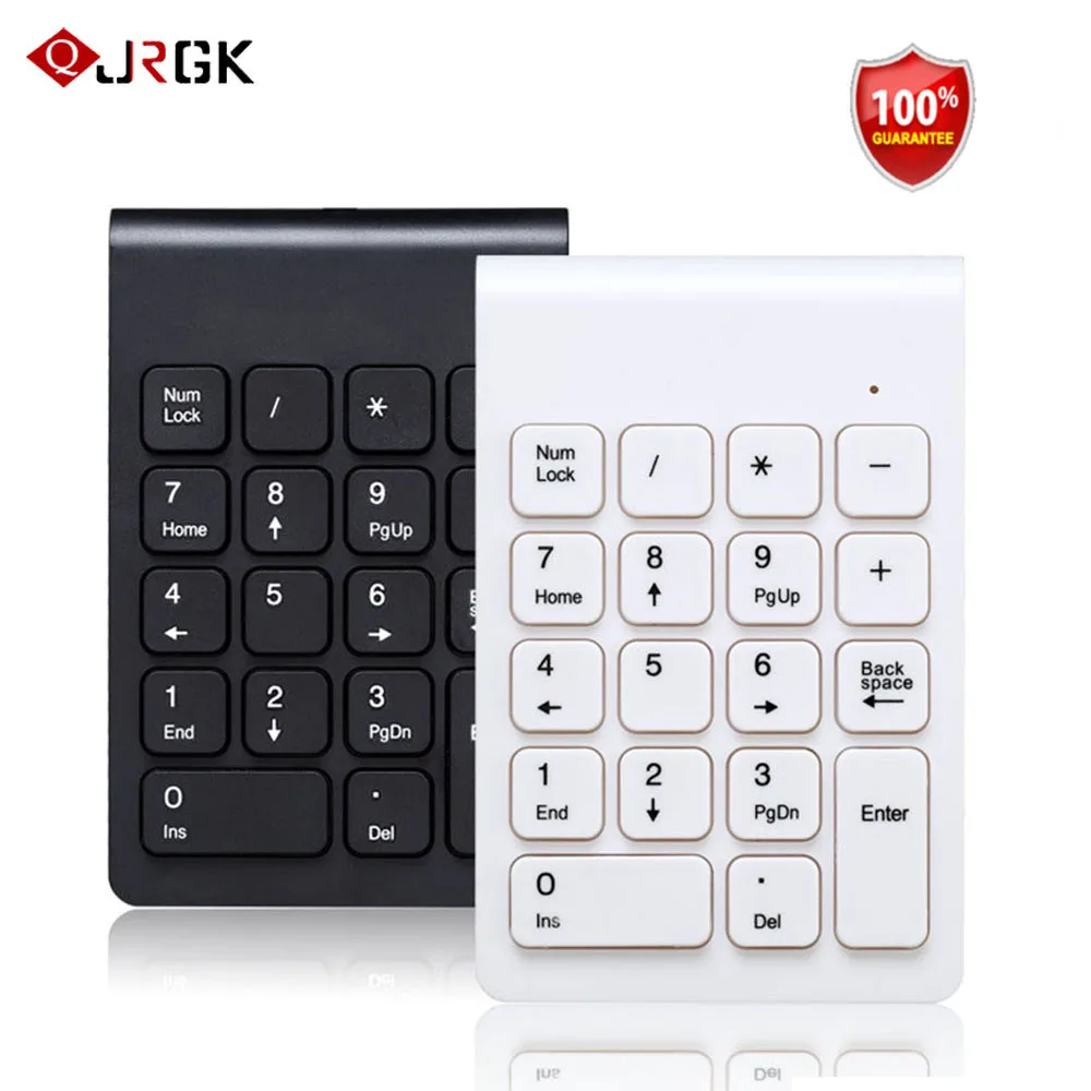 Портативный 2 4G Беспроводной цифровая клавиатура USB номер Pad 18 ключей Мини