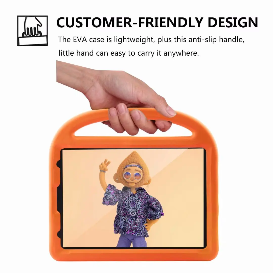 EVA Shockproof Pro Case 11 Gen 2nd 2020 Cartoon Handle Case For iPad Stand Kids A2228