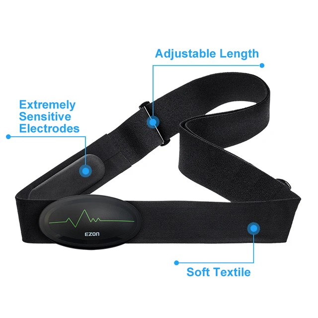 Heart Rate Monitor Chest belt Bluetooth 4.0 Fitness Tracker for outdoor
