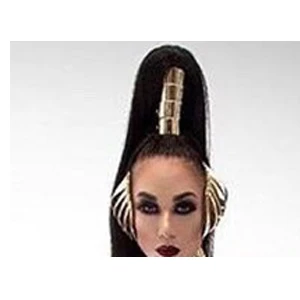 wigs Ночной клуб бар футуристический черный технология Женский воин костюм певица ГОГО DS танцевальная одежда для шоу представление набор - Цвет: wigs