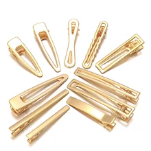

5Pcs/Lot Gold Color Iron 60-80mm Hair Pins For Girls Professional Makeup Hair Clip No Crease Hairdressing Tools
